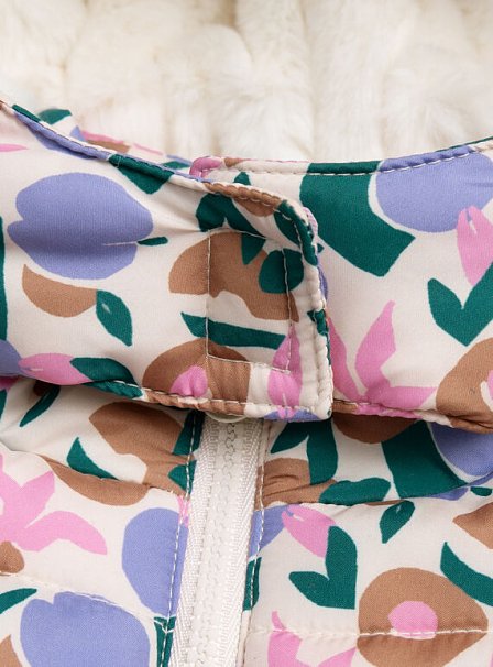 Βρεφικό Μπουφάν για Κορίτσια Floral Puffer