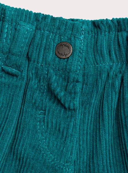 Βρεφικό Σορτς για Κορίτσια Turquoise Corduroy
