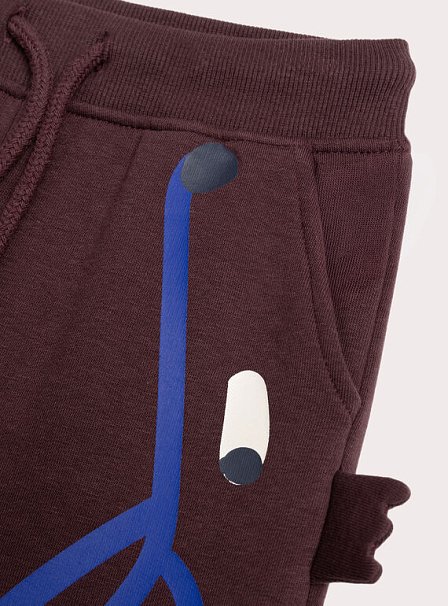 Παιδικό Παντελόνι Φόρμας για Αγόρια Maroon Dog