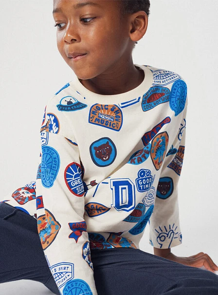 Παιδική Μπλούζα για Αγόρια Dino Cool