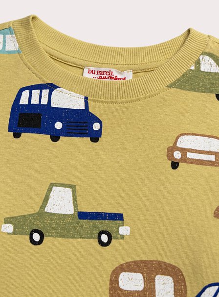 Παιδική Μπλούζα για Αγόρια Yellow Cars