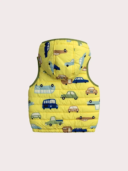 Παιδικό Αμάνικο Μπουφάν για Αγόρια Olive Cars - 2 σε 1