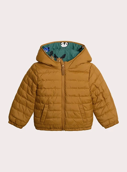 Παιδικό Μπουφάν για Αγόρια Green/Brown Friends - 2 σε 1