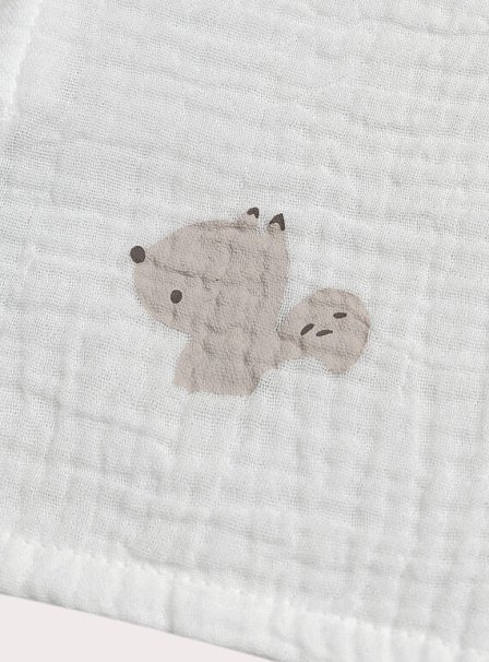 Βρεφικό Κουβερτάκι Brown Squirrel