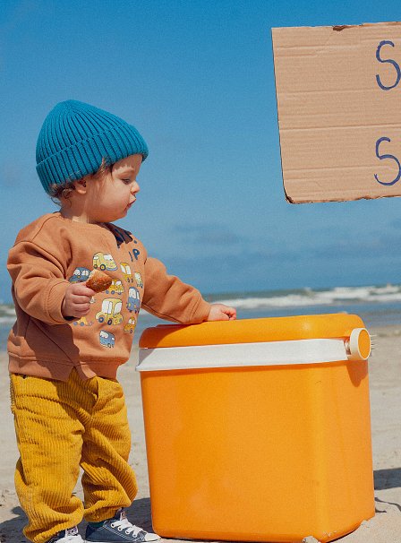 Βρεφικό Παντελόνι για Αγόρια Corduroy Car