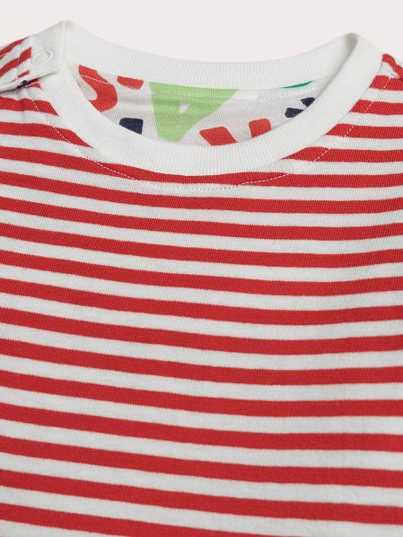 Βρεφική Μπλούζα για Αγόρια Stripped Christmas - 2 σε 1