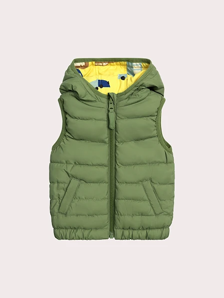 Βρεφικό Αμάνικο Μπουφάν για Αγόρια Olive Cars - 2 σε 1