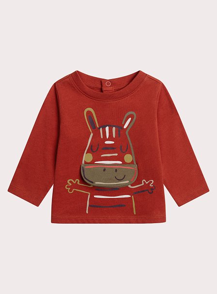 Βρεφική Μακρυμάνικη Μπλούζα για Αγόρια