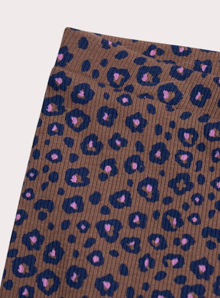 Παιδικό Κολάν για Κορίτσια Brown Leopard