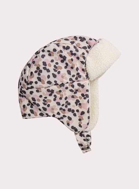 Παιδικός Σκούφος για Κορίτσια Leopard Warm