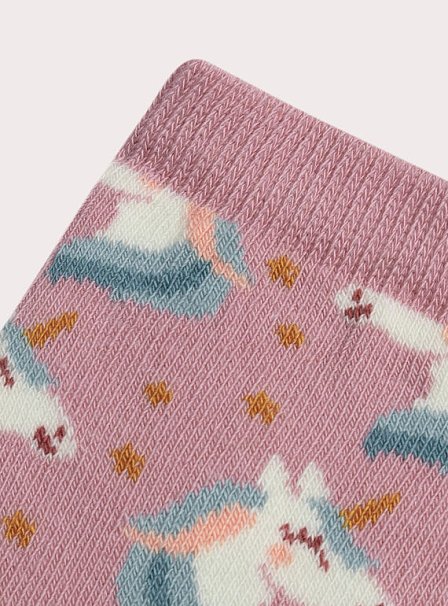 Παιδικές Κάλτσες για Κορίτσια Pink Unicorn