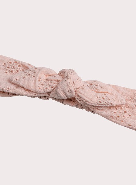 Βρεφική Κορδέλα για Κορίτσια Pink Eyelet
