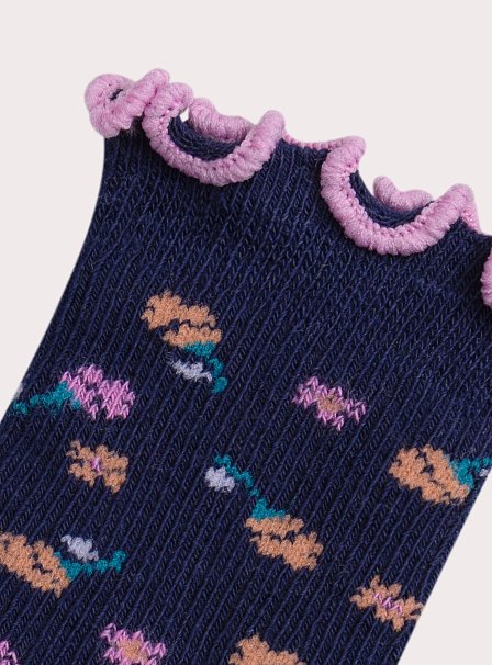 Βρεφικές Κάλτσες για Κορίτσια Delicate Navy