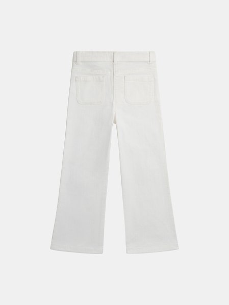 Παιδικό Παντελόνι για Κορίτσια White Flare