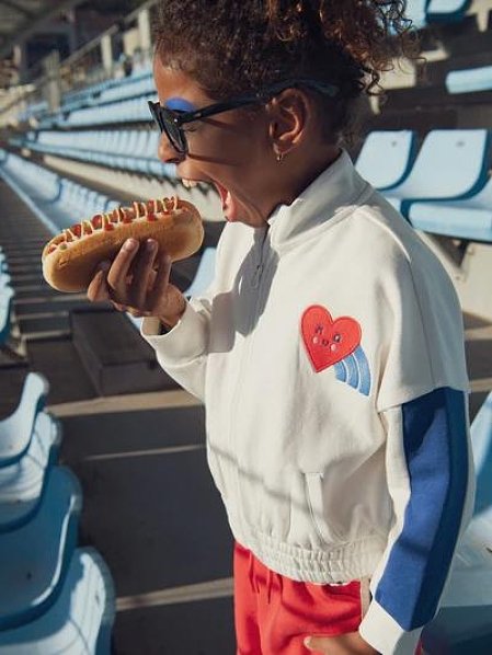 Παιδική Ζακέτα για Κορίτσια White Vintage