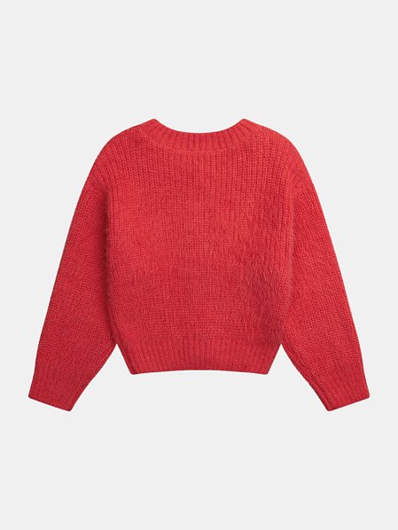 Παιδική Ζακέτα για Κορίτσια Knit Red