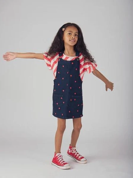 Παιδικό Φόρεμα για Κορίτσια Dark Hearts