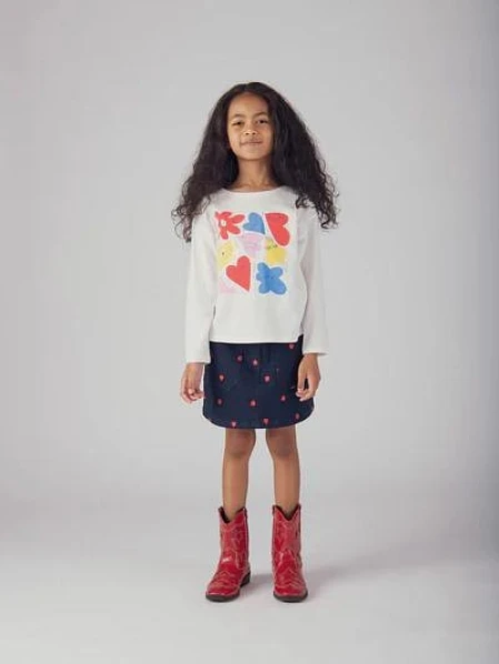 Παιδική Μπλούζα για Κορίτσια White Fun