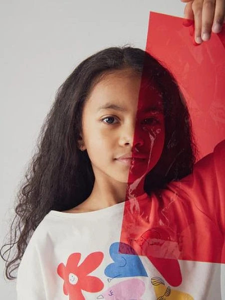 Παιδική Μπλούζα για Κορίτσια White Fun