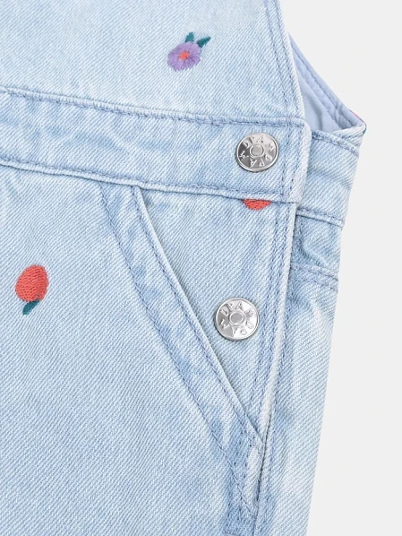 Παιδική Σαλοπέτα για Κορίτσια Denim Fruits