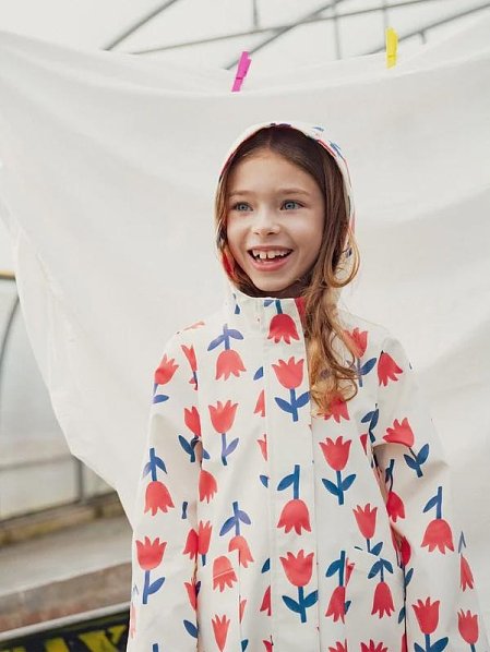 Παιδικό Μπουφάν για Κορίτσια Red Tulips