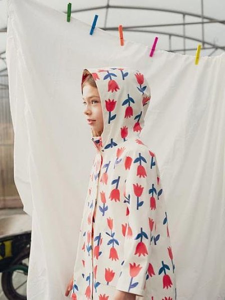 Παιδικό Μπουφάν για Κορίτσια Red Tulips