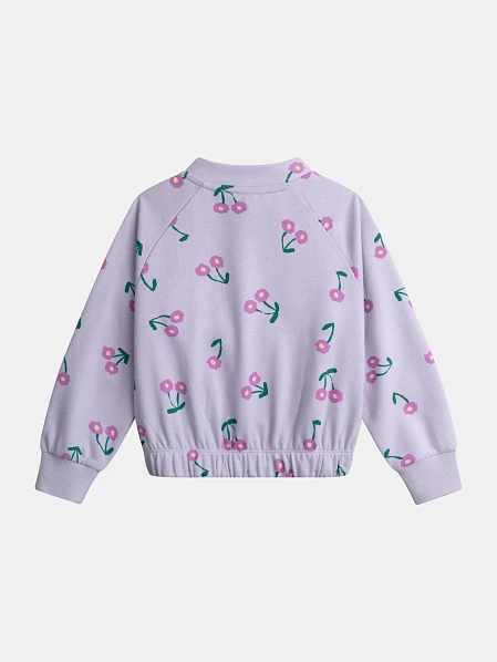 Παιδικό Φούτερ για Κορίτσια Lilac Flowers