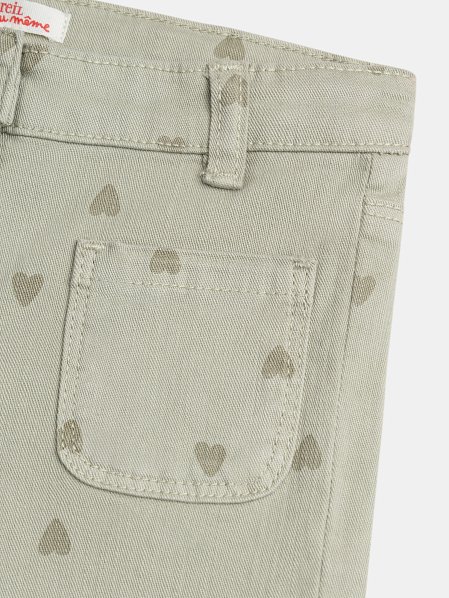 Παιδικό Παντελόνι για Κορίτσια Olive Hearts