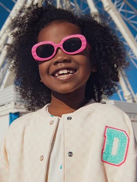 Παιδική Ζακέτα για Κορίτσια Pink Bomber