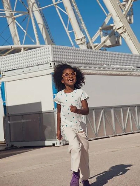 Παιδικό Παντελόνι Φόρμας για Κορίτσια Baby Pink Twist