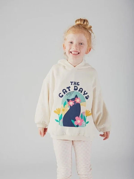 Παιδικό Φούτερ για Κορίτσια Cat Days