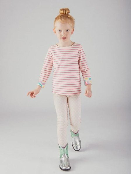 Παιδική Μπλούζα για Κορίτσια Stripped Abstract - 2 σε 1