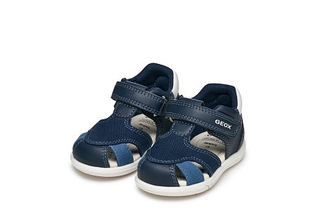 Βρεφικά Παπούτσια Geox Sandal Zapito Full για Αγόρια Navy/Sky (Μεγέθη 20-26)