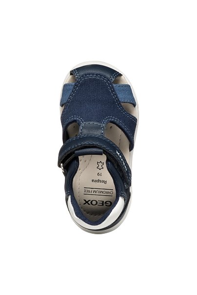 Βρεφικά Παπούτσια Geox Sandal Zapito Full για Αγόρια Navy/Sky (Μεγέθη 20-26)