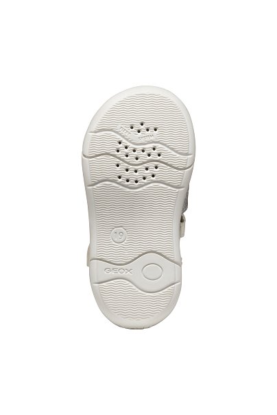 Βρεφικά Παπούτσια Geox Sandal Zapito Full για Κορίτσια Silver Bows (Μεγέθη 19-26)