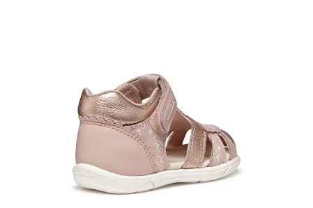Βρεφικά Παπούτσια Geox Sandal Zapito Full για Κορίτσια Pink Bows (Μεγέθη 19-26)