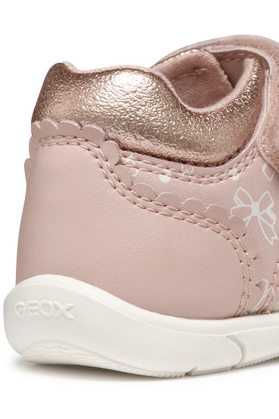 Βρεφικά Παπούτσια Geox Sandal Zapito Full για Κορίτσια Pink Bows (Μεγέθη 20-26)