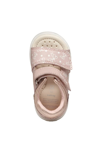Βρεφικά Παπούτσια Geox Sandal Zapito Full για Κορίτσια Pink Bows (Μεγέθη 20-26)