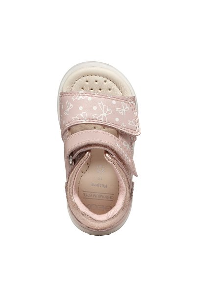 Βρεφικά Παπούτσια Geox Sandal Zapito Full για Κορίτσια Pink Bows (Μεγέθη 20-26)