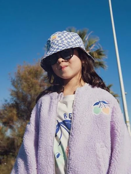 Παιδική Ζακέτα για Κορίτσια Fluffy Pastel - 2 σε 1