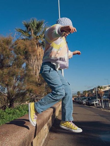 Παιδικό Παντελόνι για Κορίτσια Denim Cargo