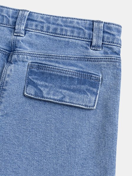 Παιδικό Παντελόνι για Κορίτσια Denim Cargo