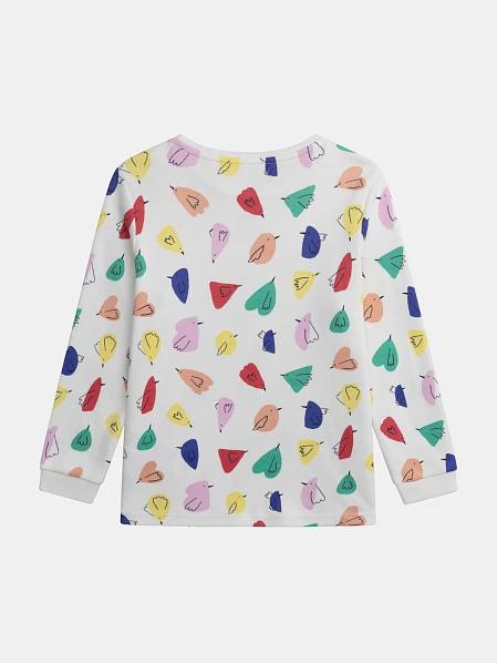 Σετ Παιδικές Πιτζάμες για Κορίτσια Colourful Birds