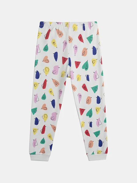 Σετ Παιδικές Πιτζάμες για Κορίτσια Colourful Birds