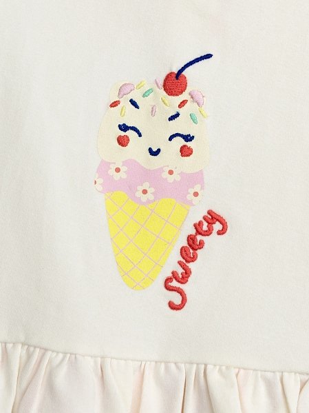 Βρεφική Ολόσωμη Πιτζάμα για Κορίτσια Sweety Ice Cream