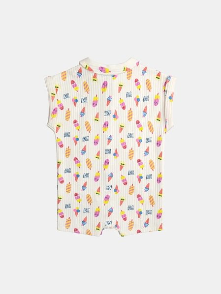 Βρεφική Ολόσωμη Πιτζάμα για Κορίτσια Sweet & Chill