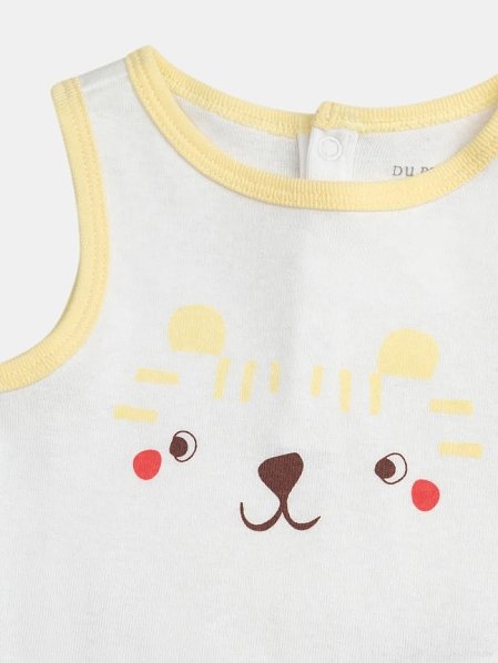 Σετ Βρεφικά Φορμάκια Yellow Tiger 2 τμχ