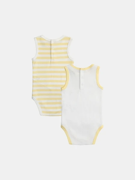 Σετ Βρεφικά Φορμάκια Yellow Tiger 2 τμχ