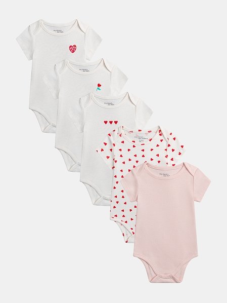 Σετ Βρεφικά Κορμάκια για Κορίτσια Dream Big  5τμχ