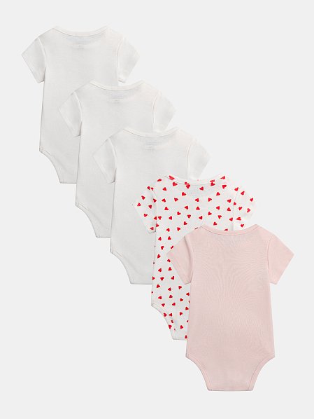 Σετ Βρεφικά Κορμάκια για Κορίτσια Dream Big  5τμχ